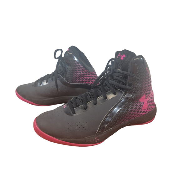 Under Armour Micro G‎ Athletic Basketball Shoes Women's Size 8.5 M 1256436-002 - Picture 1 of 12